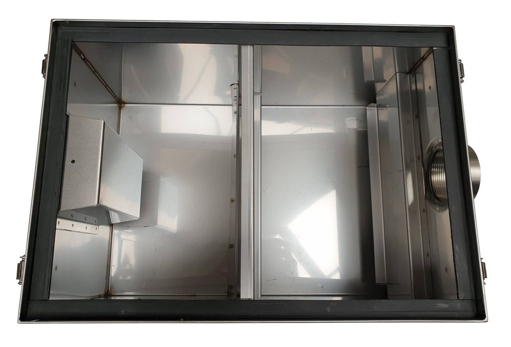 Fettabscheider aus Edelstahl, 89 L, 650 x 450 x 325 mm