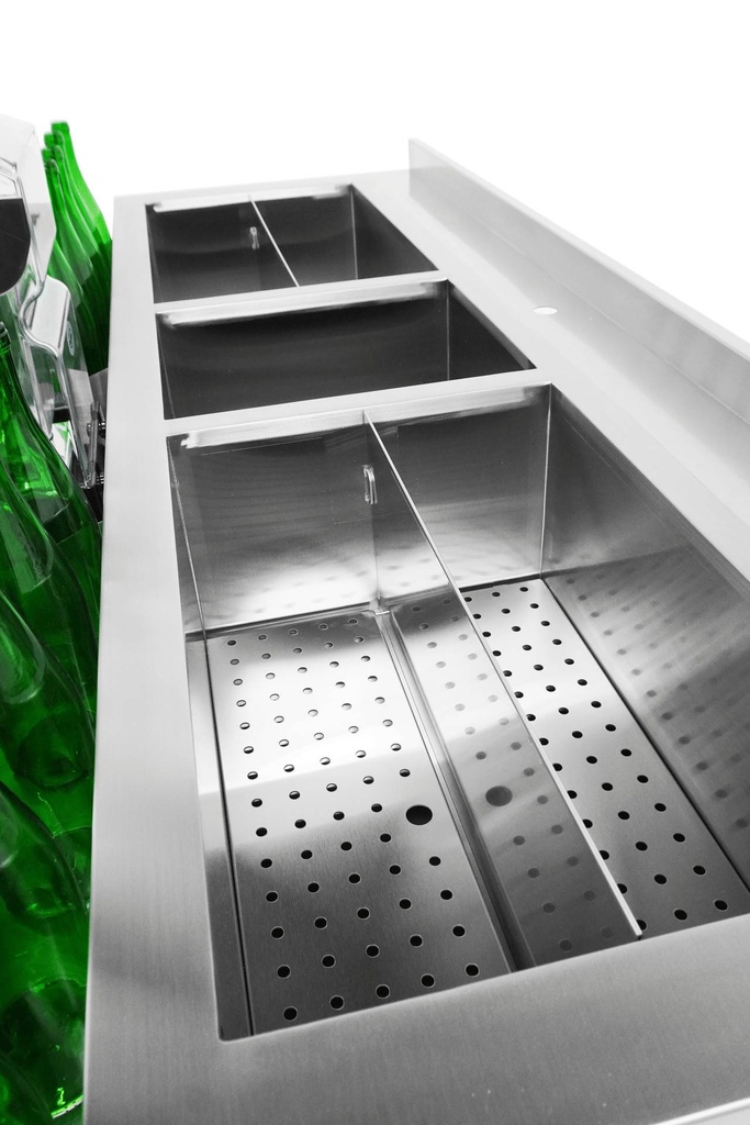 Cocktail-Bar-Station 1600, 1600 x 820 x 890 mm