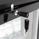 Barkühler 4 Glastüren, 636 L, 2542 x 520 x 860 mm, schwarz