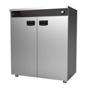 Teller Wärmeschrank 2 aus Edelstahl, 750 x 485 x 850 mm