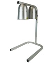 Wärmelampe Schwarz, 453 x 360 x 590 mm, silber