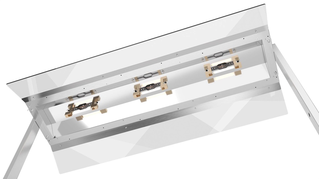 Wärme Unit aus Edelstahl, 3 x 1/1 GN, 1035 x 500 x 600 mm