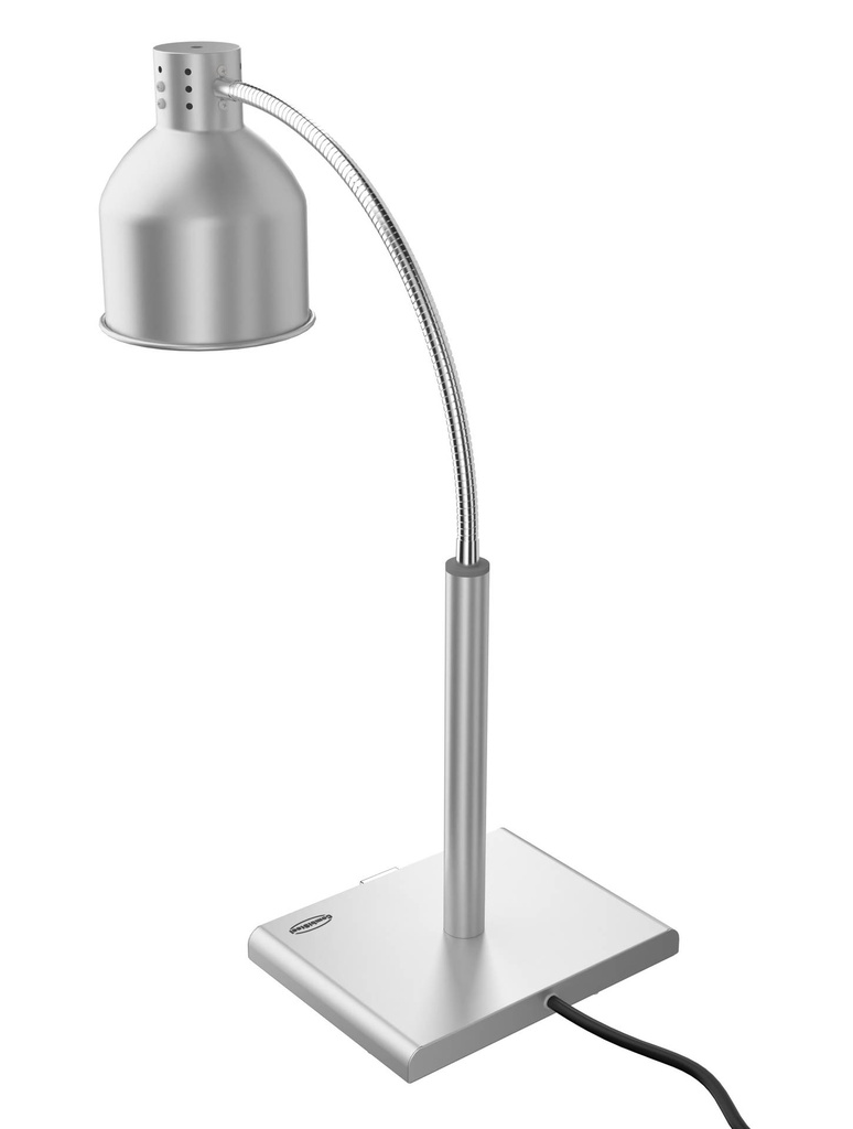 Flexible Wärmelampe, 268 x 203 x 660 mm, silber