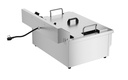 Elektro Tischfriteuse aus Edelstahl, 25 L, 590 x 570 x 370 mm