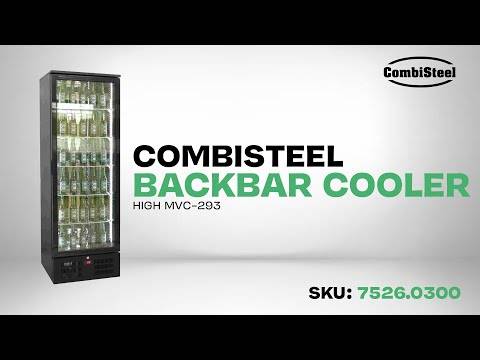 Barkühler Hoch MVC-293, 600 x 515 x 1820 mm, schwarz