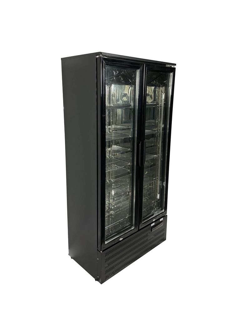 Barkühler Hoch, 900 x 515 x 1820 mm, 420 L, schwarz