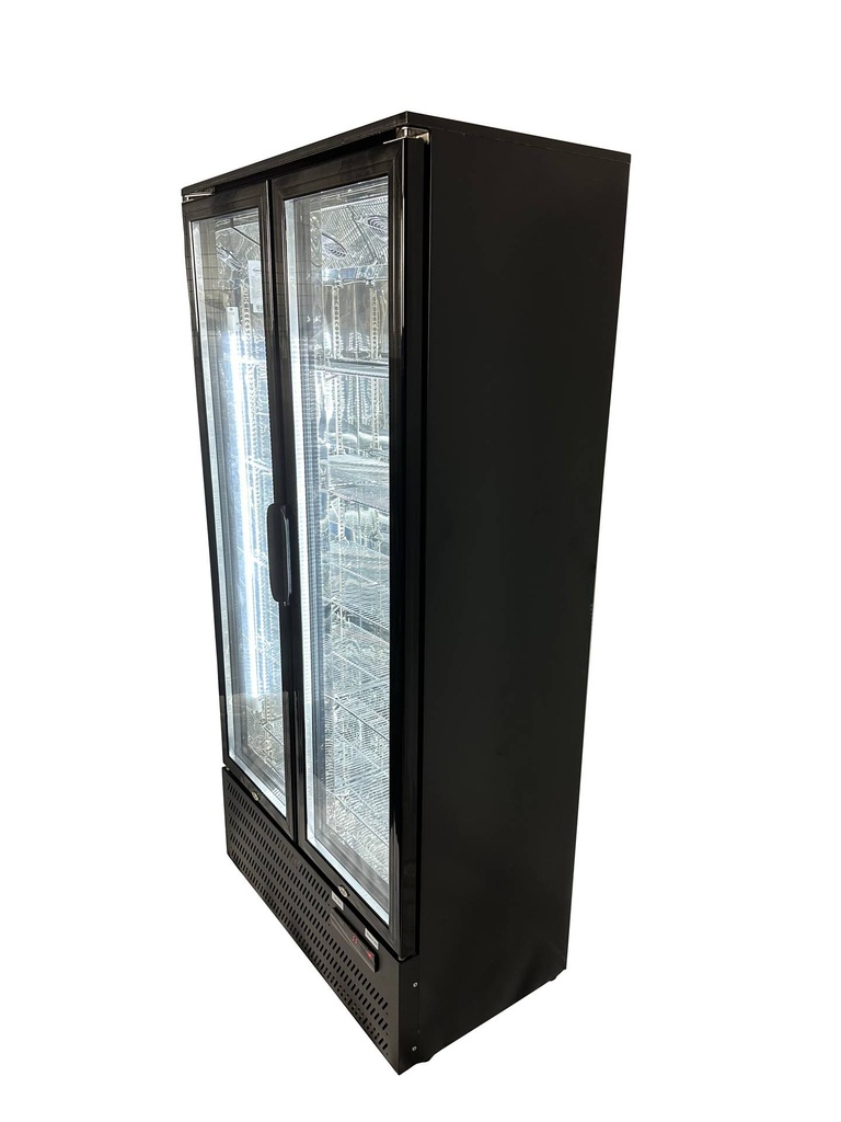 Barkühler Hoch, 900 x 515 x 1820 mm, 420 L, schwarz