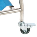 Müllsackhalter mit Pedalsteuerung, 450 x 600 x 960 mm