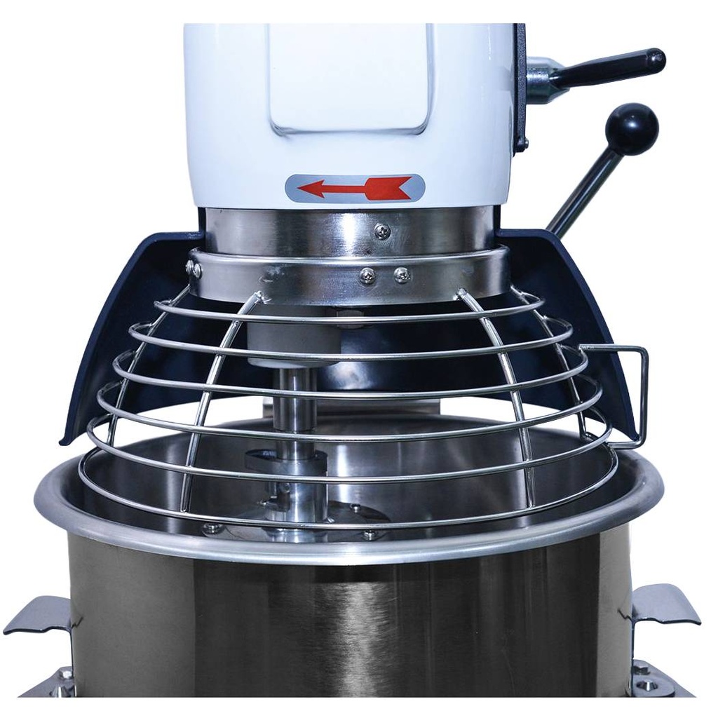 Planetenmischer, 30 L, 630 x 550 x 980 mm, weiß