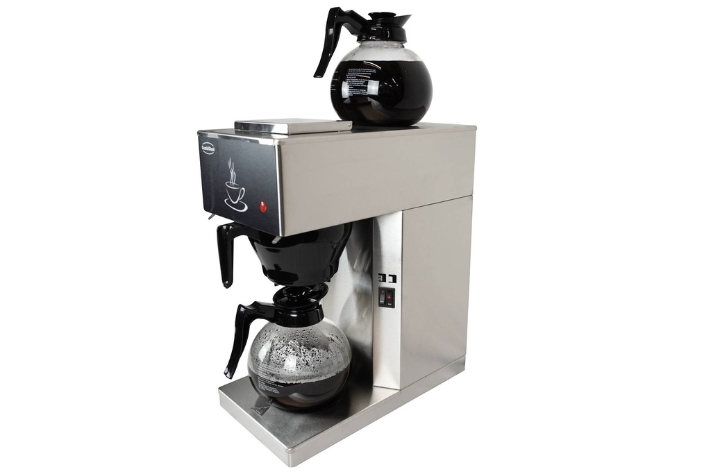 Kaffeemaschine inkl. 2 aus Edelstahl, 1.8 L, 205 x 405 x 455 mm