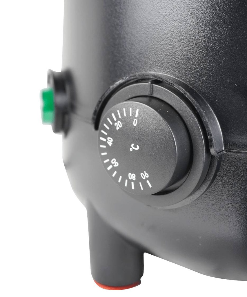 Dispenser für Heiße, 5 L, 280 x 410 x 465 mm, 5 L, schwarz