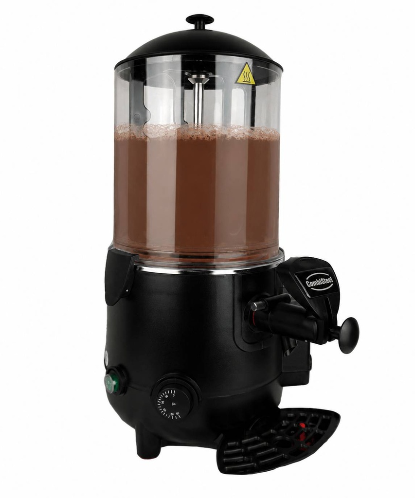 Dispenser für Heiße, 10 L, 280 x 410 x 580 mm, 10 L, schwarz