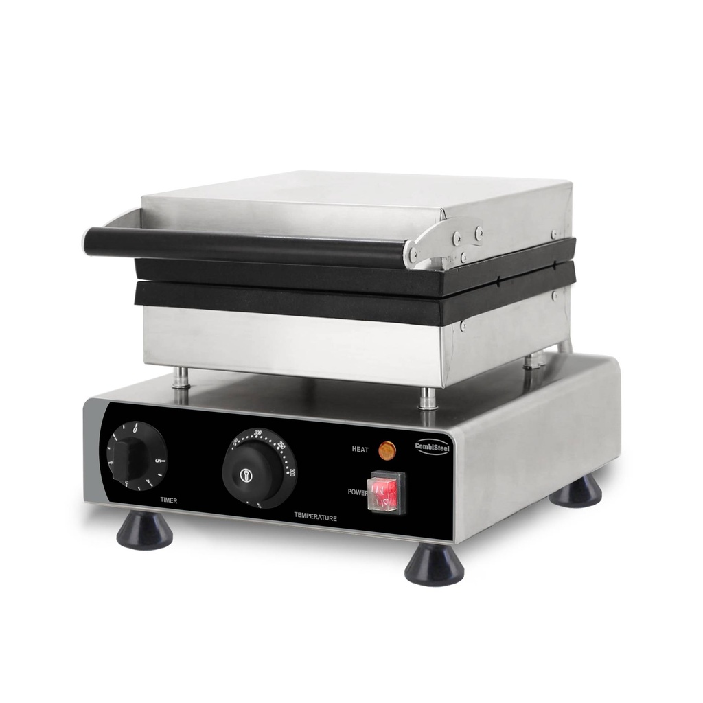 Waffeleisen 4ST mit Lutscher aus Edelstahl, 305 x 430 x 505 mm