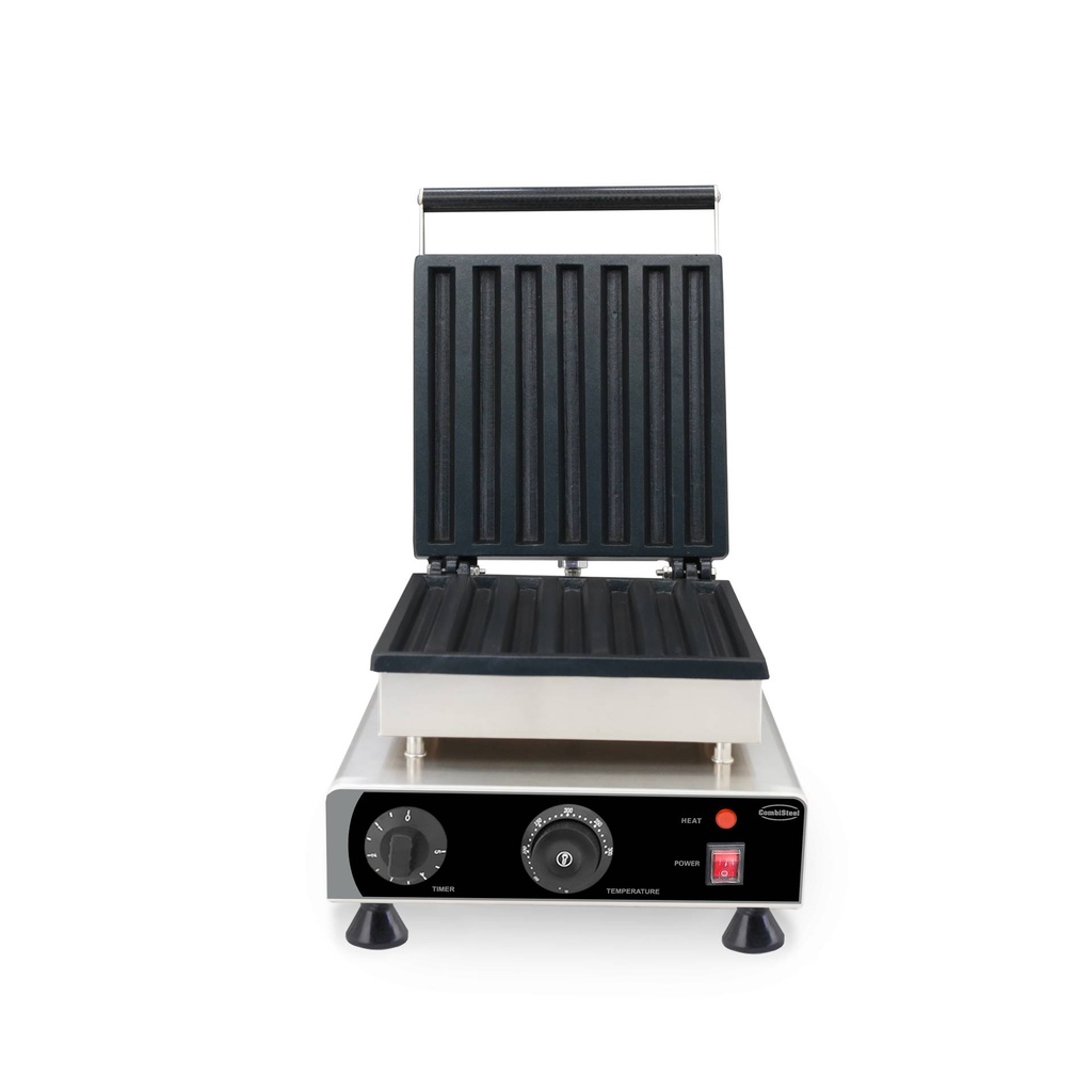 Waffeleisen 7ST aus Edelstahl, 305 x 430 x 505 mm