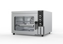 Elektro Konvektions-/Dampfbackofen aus Edelstahl, 3 x 2/3 GN