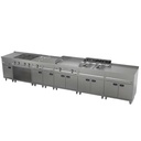 Entry 700 Elektro aus Edelstahl, 800 x 700 x 980 mm