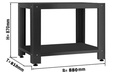 Untergestell für 7548.0040, 756 x 880 x 903 mm