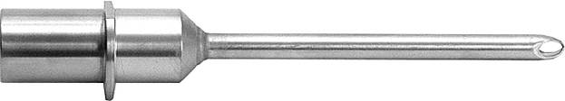 Tülle aus Edelstahl, Ø 22,2 mm, 111,2 mm