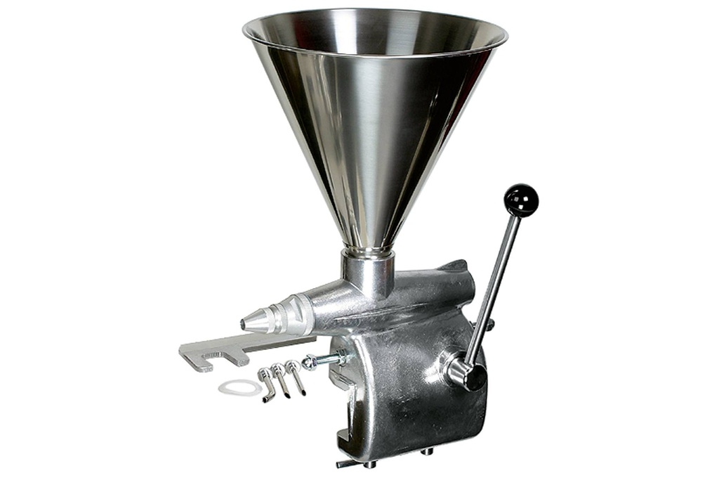 Gebäckfüllmaschine aus Edelstahl, 5,2 L