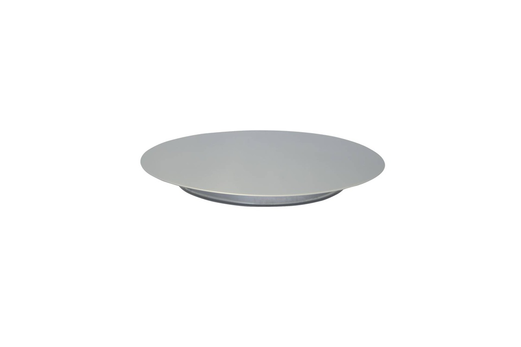 Tortenplatte aus Edelstahl, Ø 240 mm