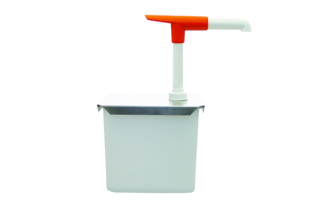 Druckknopf-Dosierspender aus Polyethylen, 2,0 L
