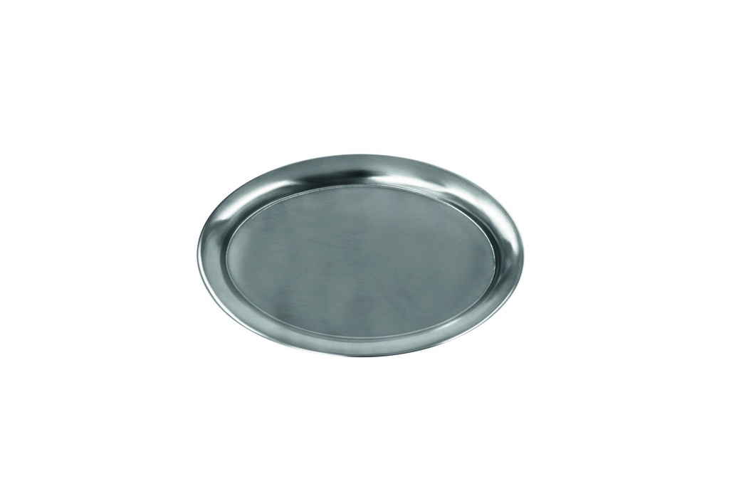 Serviertablett oval, Edelstahl, 230 x 180 mm