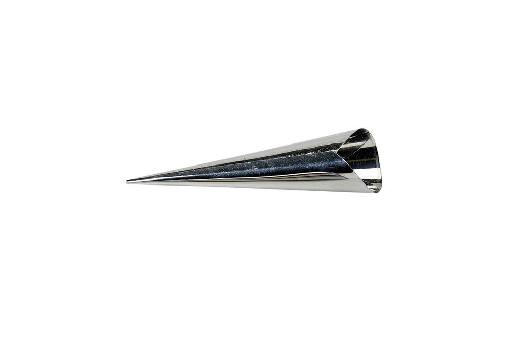 Schillerlockenformer aus Edelstahl, Ø 40 mm, 160 mm