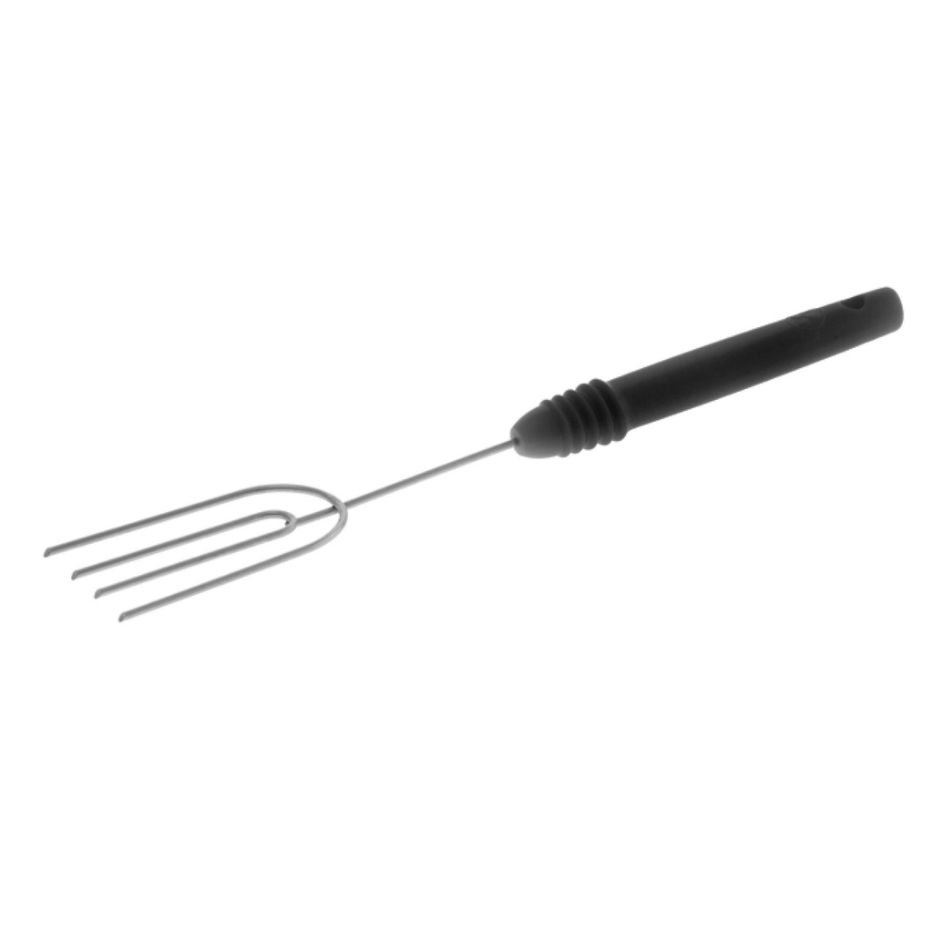 Pralinen-Tunkgabel aus Edelstahl, 190 mm, Griff aus Kunststoff