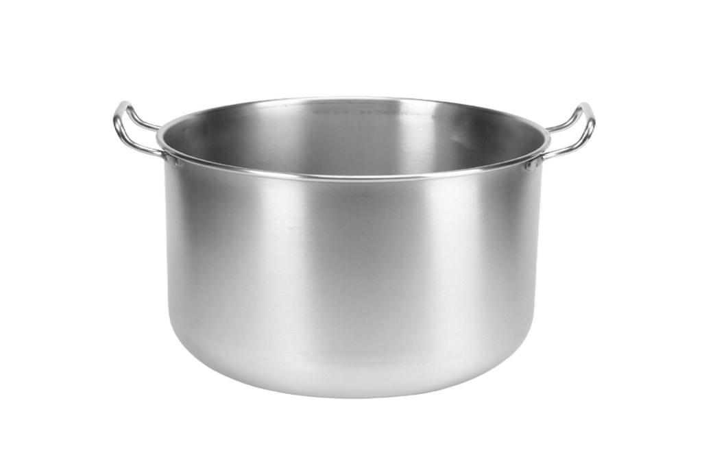 Maschinenschlagkessel aus Edelstahl, Ø 360 mm, 25 L