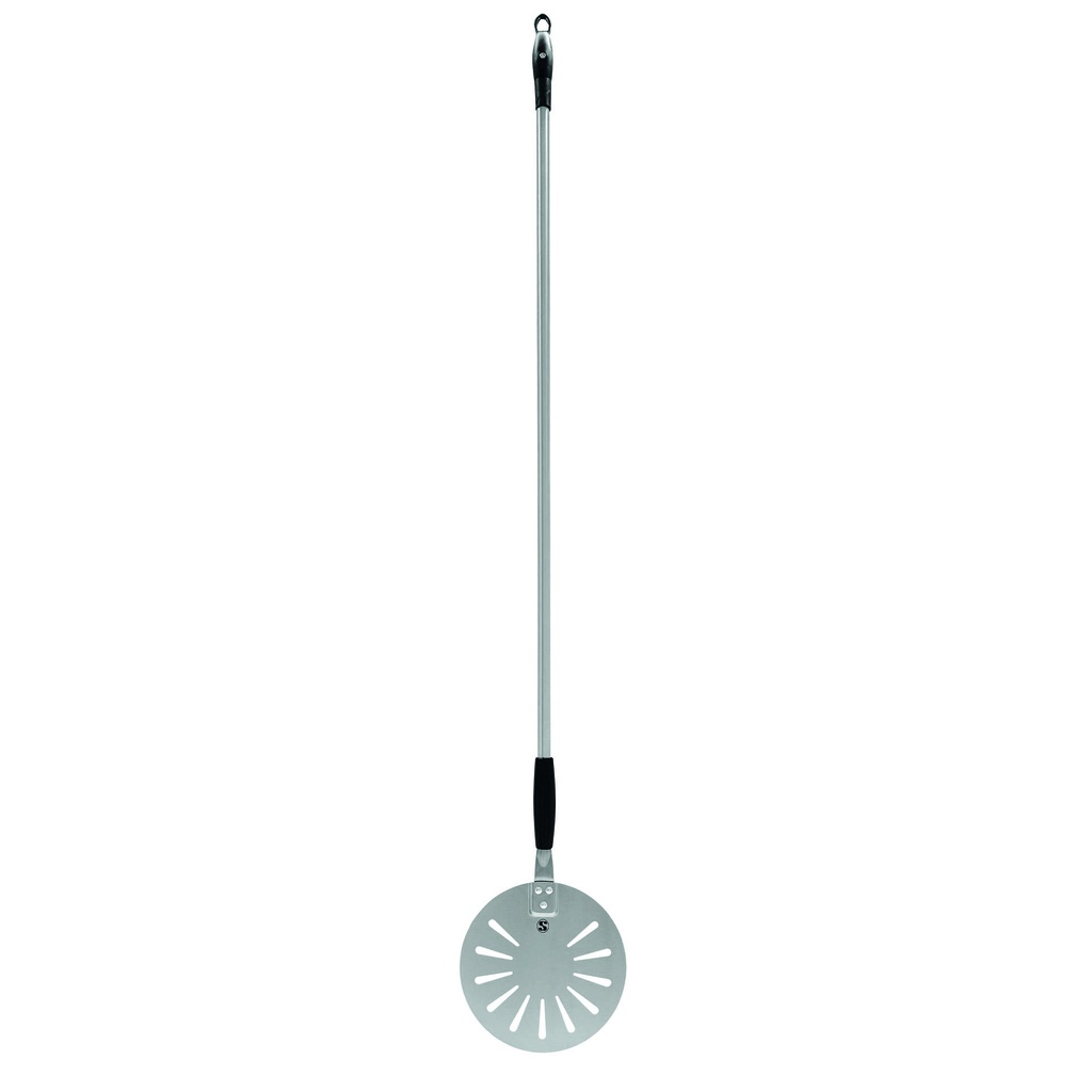 Pizzaschaufel aus Edelstahl, Ø 240 mm, 1440 mm