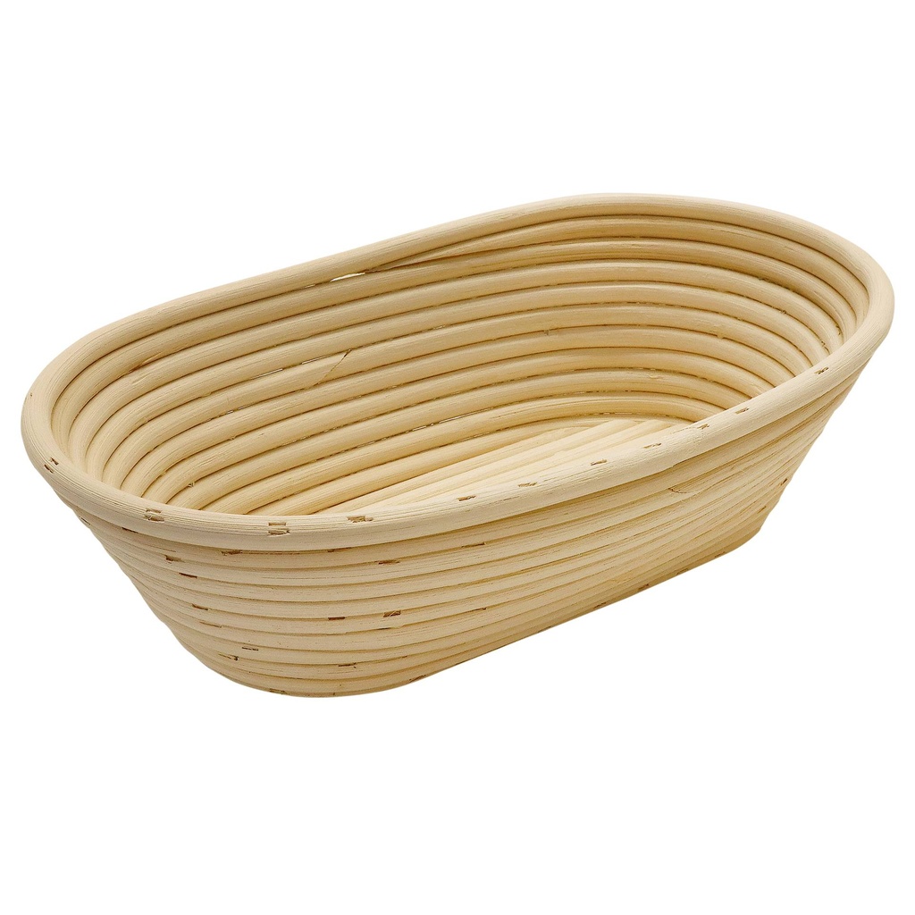 Brotform aus Peddigrohr, 260 x 150 mm
