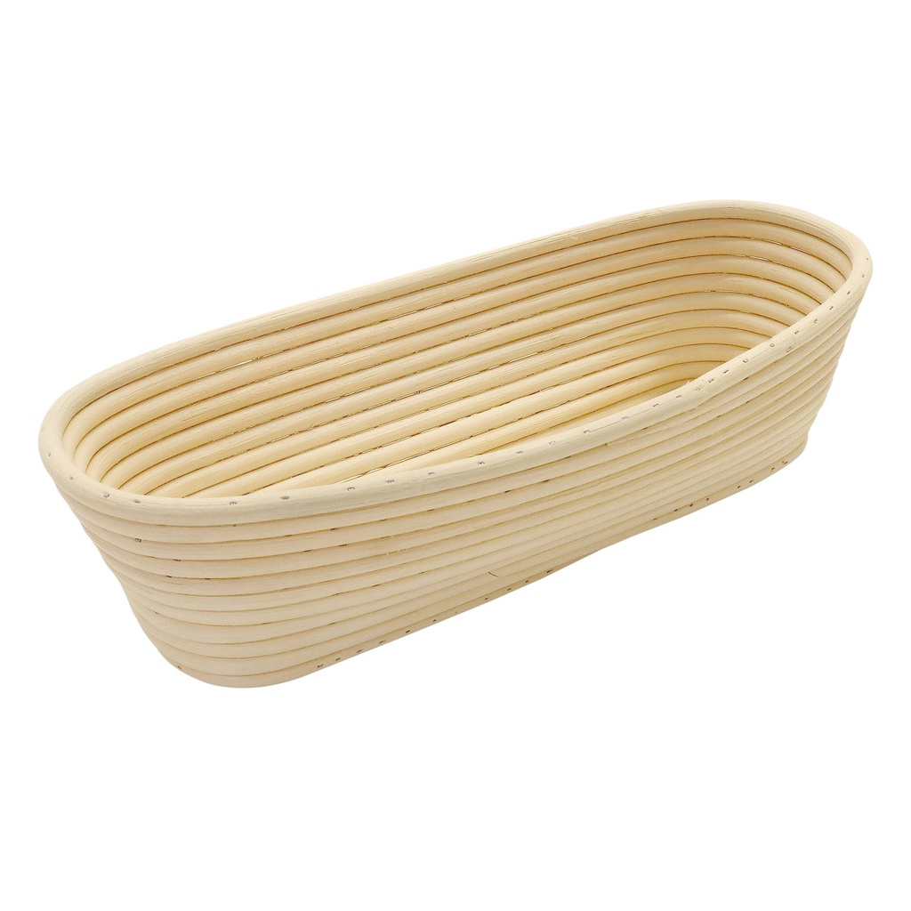 Brotform aus Peddigrohr, 340 x 130 mm