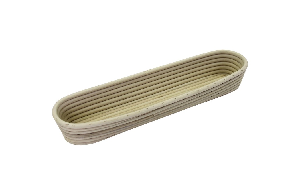 Brotform aus Peddigrohr, 410 x 95 mm