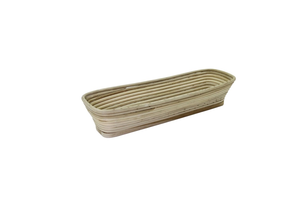Brotform aus Peddigrohr, 380 x 140 mm