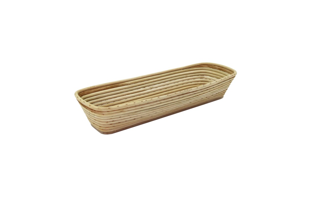 Brotform aus Peddigrohr, 440 x 140 mm