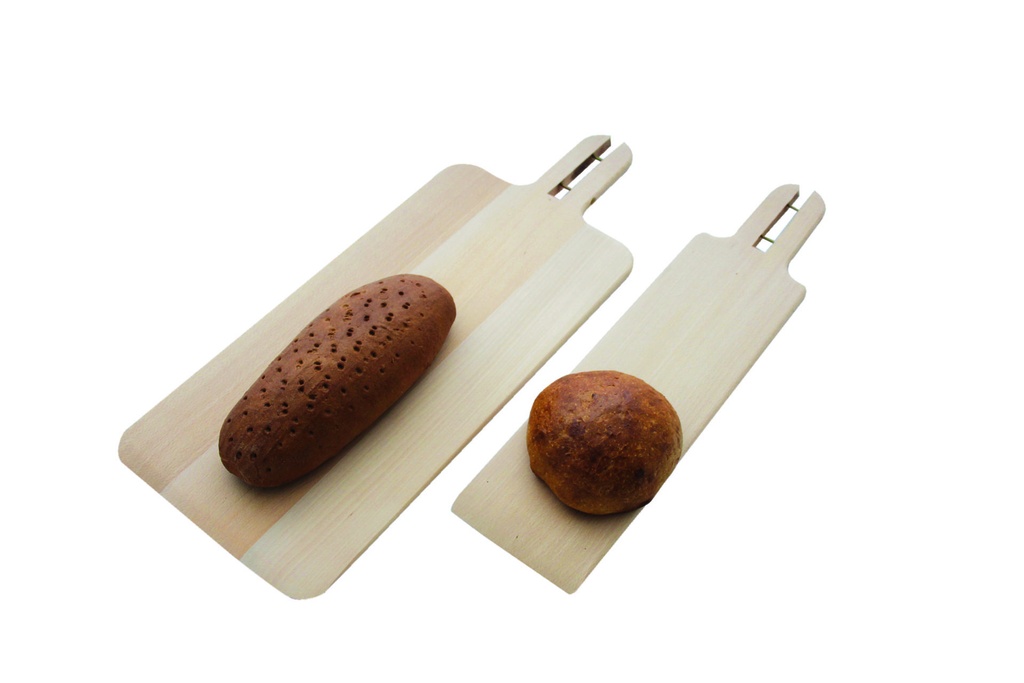 Ausbackschiesser aus Buchenholz, 500 x 140 mm