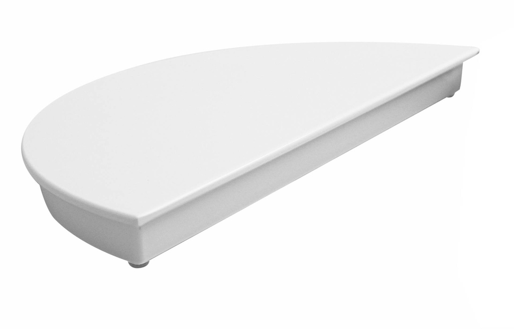 Tortenplatte aus Melamin, Ø 320 mm, weiß