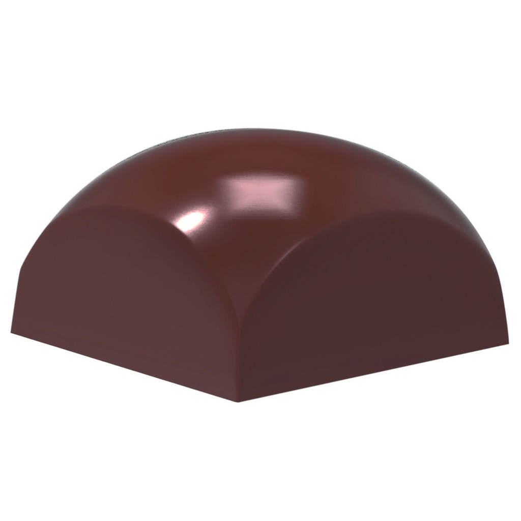 Schokoladen Form aus Polycarbonat, 25,5 x 25,5 x 15 mm