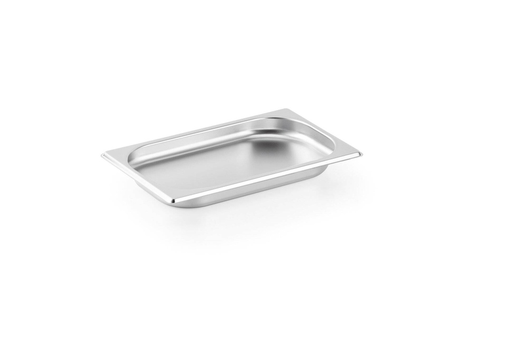 6 x "BASIC" Gastronormbehälter 1/4 - 40 mm Tiefe