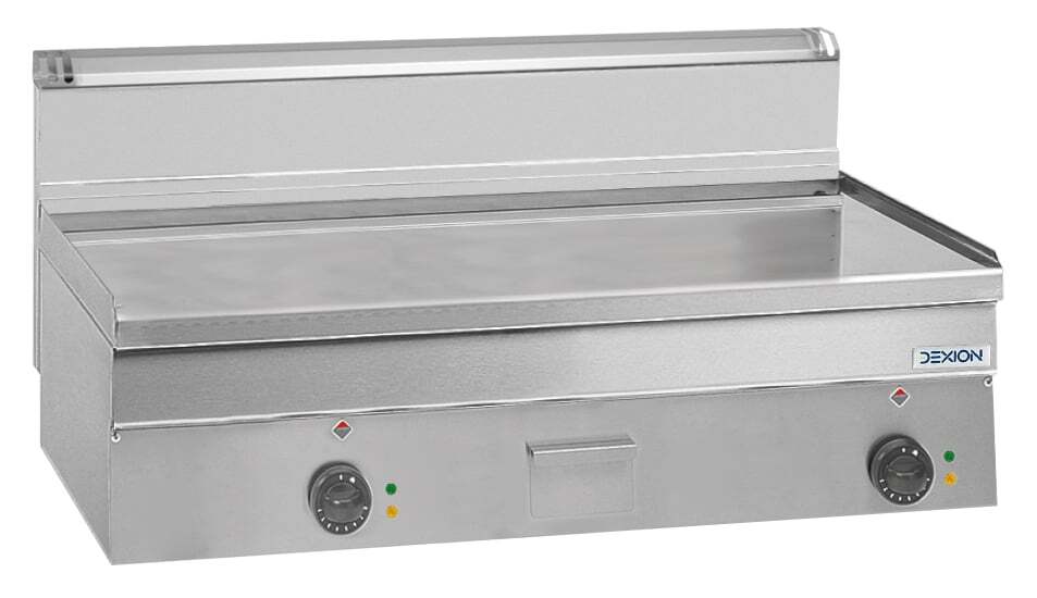 Elektro-Grillplatte Serie 600 - 100/60 - glatt, verchromt - Tischgerät - 12,5 kW