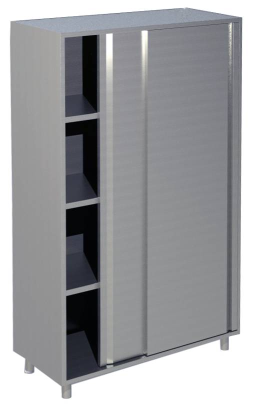 KBS Geschirrschrank mit 2 Schiebetüren B 120cm Höhe 180cm