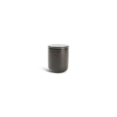 Zuckerdose Ceres aus Porzellan, 17 cl, schwarz