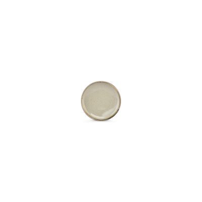 Teller Ceres, 12 cm, grau