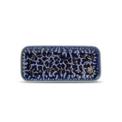 Servierschale Cobalt Oxido aus Porzellan, 22 x 10 cm