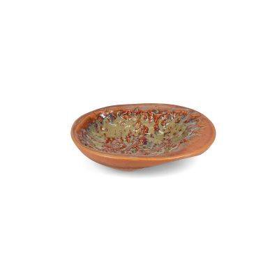 Schüssel Krabbe verbranntes Icon, ø 25,5 cm, H 5,5 cm