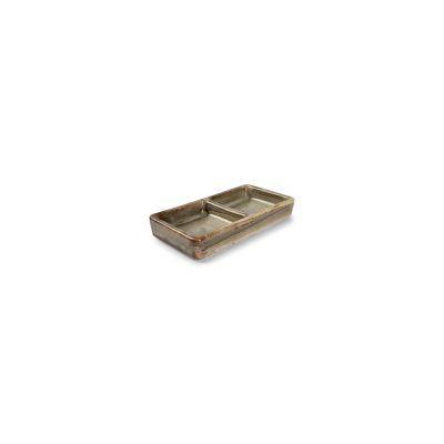 Servierschale Ceres, 12 x 6 cm, grau