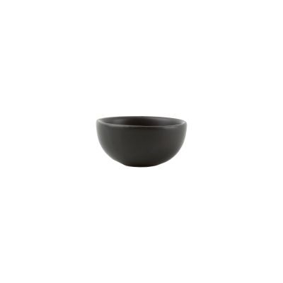 Schale Team aus Porzellan, ø 5 cm, H 2 cm, schwarz
