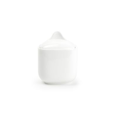 Zuckerdose Match aus Porzellan, 27 cl, weiß
