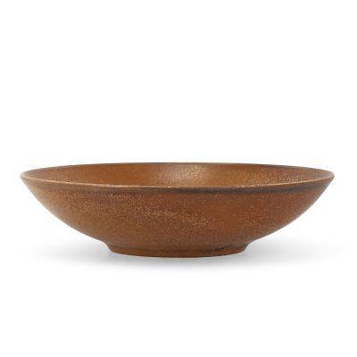 Schale Ovio, ø 26 cm, H 4,5 cm, dunkelbraun