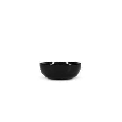 Schüssel Ovio aus Porzellan, Ø 16 cm, H 6 cm, schwarz